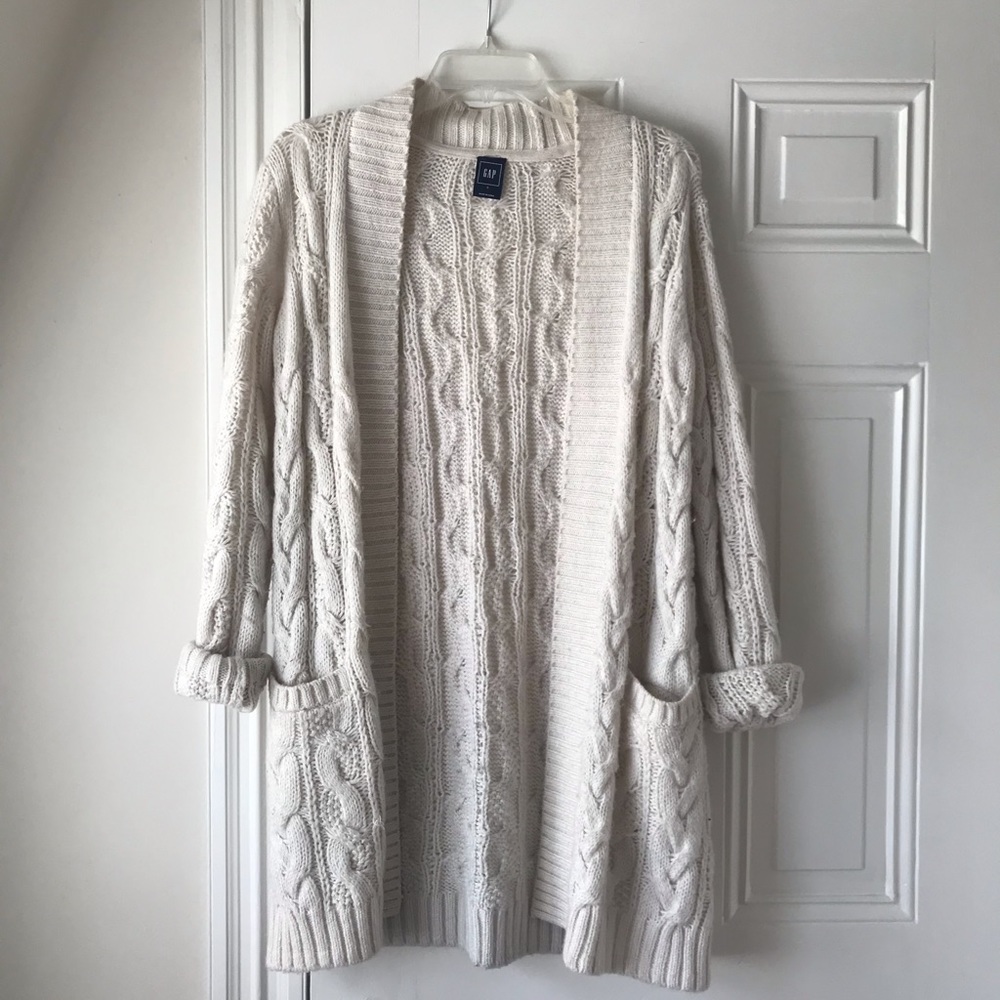 Gap cable knit cardigan
